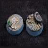 Gamers Grass: Battle Ready Bases: Urban Warfare 32mm Round (x8) view 1