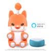 Fuzzible Friends Cubby The Fox Plush Light Up Toy  Works with Compatible Amazon Echo Devices for Interactive Activities and Sounds  Amazon Exclusive view 2