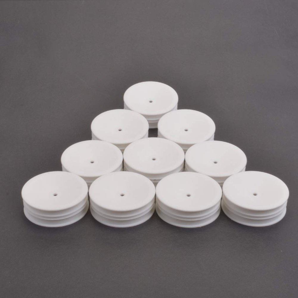 Schumacher Racing U7466 Wheel Front Slim 2WD - White - 5pr