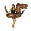 PoolCandy Inflatable T-Rex Dinosaur 48" Swim Ring. Perfect for Adults, Teens & Kids. Gigantic Deluxe Swimming Pool, Lake and River Toy. view 4