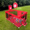 Gaorui Large Kids Baby Ball Pit - Portable Indoor Outdoor Baby Playpen Toddlers Children Safety Play Yard Fun Activities Popular Toys (Not Includes Balls) (Red) view 2
