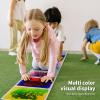 LONGKING 12" X 12" Sensory Tiles for Activity Play Centers for Children, Sensory Floor Tiles, Liquid Floor Tiles, Autism Sensory Poducts, Purple view 2