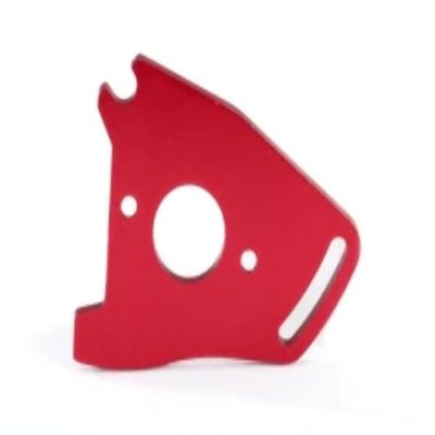 Traxxas 7490R - Motor Plate, Red, Slash 4x4, Rustler 4x4
