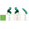 Backyard Discovery Tall Spiral Tube Slide - Right Exit, Green - Mounts To 5 Ft. Deck Height view 3