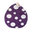 APINATA4U 2-D Purple Dinosaur Egg Pinata/Easter Egg Pinata With White Circles view 1
