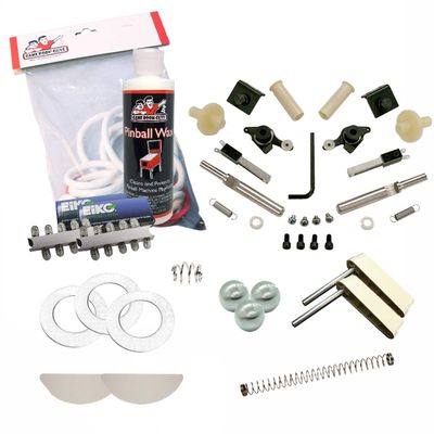 Game Room Guys 1980 Bally Frontier Pinball White Premium Maintenance Kit