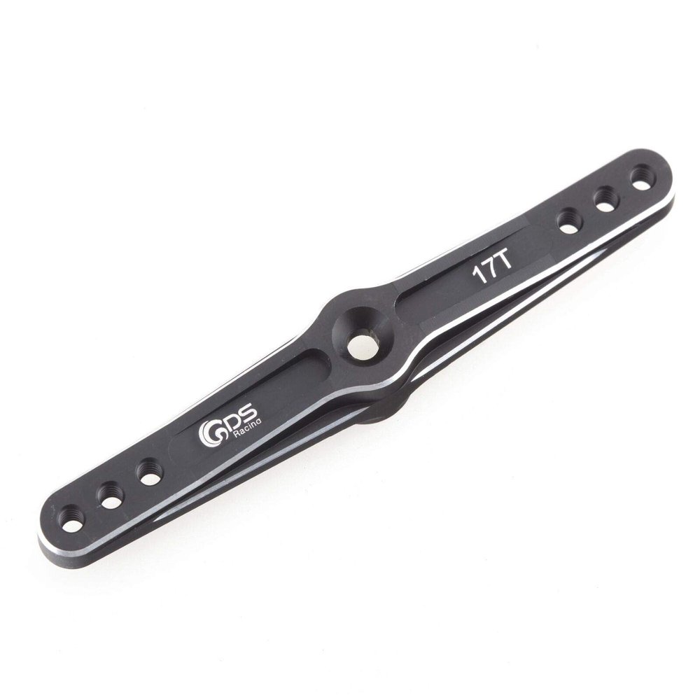 GDS Racing 17T Alloy Servo Arm Black for HPI Baja 5B 5T Losi 5T DBXL RCMK XCR