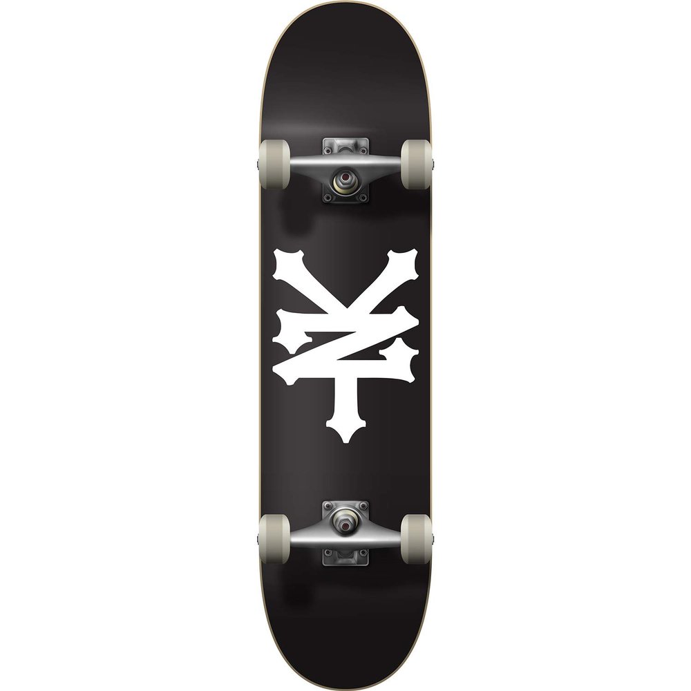 Zoo York Skateboards OG 95 Crackerjack Black/White Complete Skateboard - 8" x 31.5"
