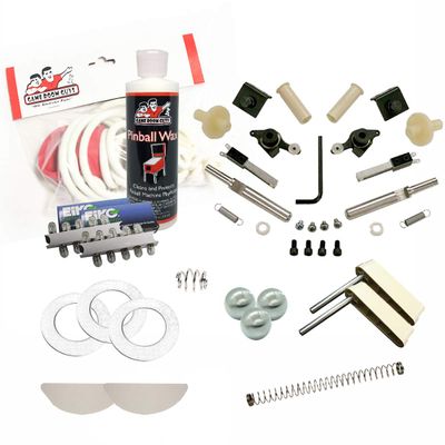 Game Room Guys 1980 Bally Skateball Pinball White Premium Maintenance Kit