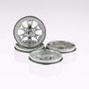GDS Racing 1.9 inch Silver Aluminum Beadlock Wheel Rim Thickness 1" for RC Model #094SL (4 Pack) view 1