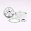 GDS Racing 1.9 inch Silver Aluminum Beadlock Wheel Rim Thickness 1" for RC Model #094SL (4 Pack) view 3