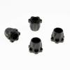 12mm Hex Hub Set for GDS Racing 1.9 & 2.2 Inch Alloy Wheels 20mm Thickness Black (4pc) view 1
