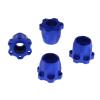 12mm Hex Hub Set for GDS Racing 1.9 & 2.2 Inch Alloy Wheels 20mm Thickness Blue (4pc) view 1