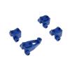 GDS Racing Alloy Front & Rear Lower Link Shock Mount Set for Traxxas TRX-4 Blue view 2