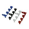 GDS Racing Alloy Front & Rear Lower Link Shock Mount Set for Traxxas TRX-4 Blue view 3