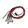 LAFEINA RC Car LED Light Kit, 6 LED Light Set Headlight Taillight for Tamiya D3 SCX10 D90 HSP Kyosho HPI 1/10 1/8 RC Model Car Truck Tank Lighting view 1