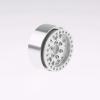 GDS Racing 1.9 inch Silver Aluminum Beadlock Wheel Rim Thickness 1" for RC Model #097 (4 Pack) view 3