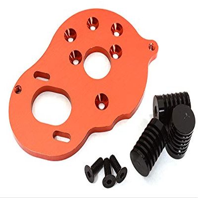 Integy Billet Machined Motor Plate w/Heatsinks for Element RC 1/10 Enduro Sendero