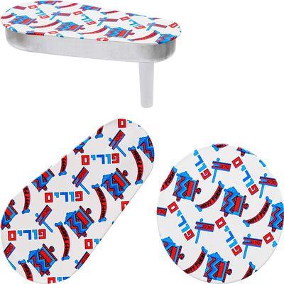Traditional Metal Children's Toy Purim Gragger, Assorted Shapes (Noisemaker) (100-Pack)