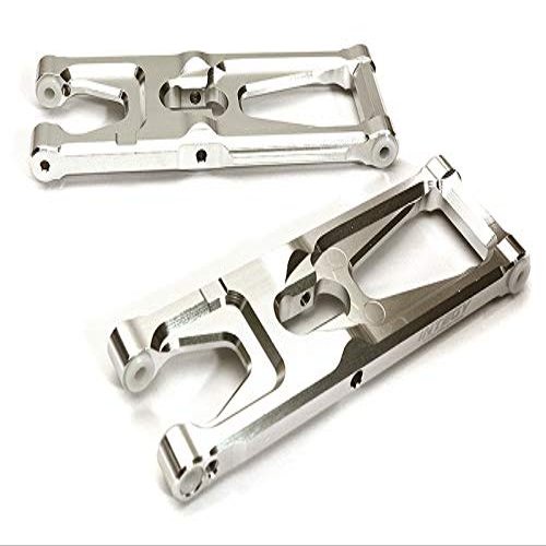 Machined Lower Arms (2) for Arrma 1/10 Granite Voltage 2WD Mega Truck - Silver