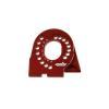 GDS Racing Aluminum Motor Mount for Traxxas TRX-4 OP Upgrade Parts RED view 1
