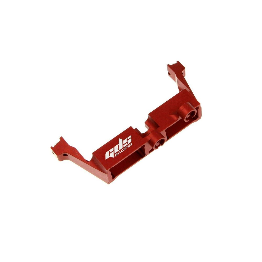 GDS Racing Aluminum Differential T-Lock Servo Mount Set for Traxxas TRX-4 RC Crawler Red