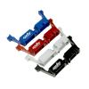 GDS Racing Aluminum Differential T-Lock Servo Mount Set for Traxxas TRX-4 RC Crawler Red view 4