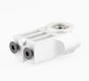 GDS Racing Middle Drive Shaft Bracket Mount Transmission Seat Silver for Losi Desert Buggy XL DBXL view 3