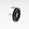 GDS Racing 1.9 inch Black Aluminum Beadlock Wheel Rim Thickness 1" for RC Model #093BK (4 Pack) view 3