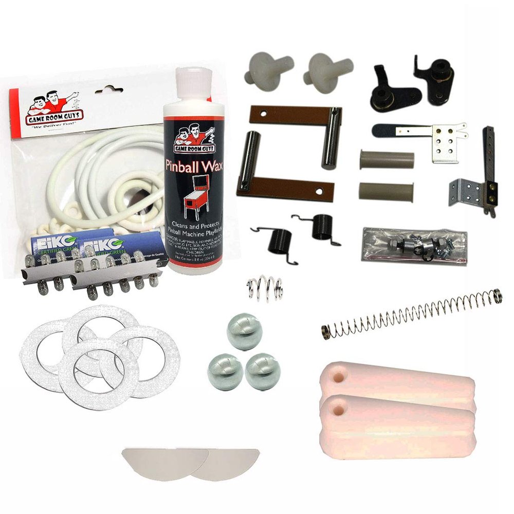 Game Room Guys 1968 Gottlieb Palace Guard Pinball White Premium Maintenance Kit