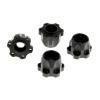 12mm Hex Hub Set for GDS Racing 1.9 & 2.2 Inch Alloy Wheels 17mm Thickness Black (4pc) view 1