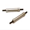 Integy Billet Machined 35mm Aluminum Linkages (2) M3 Threaded for 1/10 Scale Crawler view 1