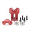 GDS Racing Middle Drive Shaft Bracket Mount Transmission Seat Red for Losi RCMK XCR 900 1000 1200 view 2