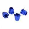 12mm Hex Hub Set for GDS Racing 1.9 & 2.2 Inch Alloy Wheels 23mm Thickness Blue (4pc) view 1