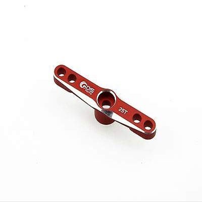 GDS Racing Universal Alloy Servo Horn Servo Arm 25T Red for Futaba