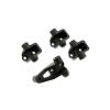 GDS Racing Alloy Front & Rear Lower Link Shock Mount Set for Traxxas TRX-4 Black view 1