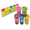 Sesame Street Modeling Dough, 5-Pack, 3oz Cans, Assorted Colors, Elmo, Cookie Monster, Big Bird, Oscar the Grouch, Abby Cadabby, Non-Toxic, Ages 3 and Up view 1