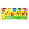 Sesame Street Modeling Dough, 5-Pack, 3oz Cans, Assorted Colors, Elmo, Cookie Monster, Big Bird, Oscar the Grouch, Abby Cadabby, Non-Toxic, Ages 3 and Up view 3