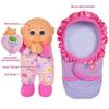 Cabbage Patch Kids Official, Newborn Baby Doll Girl - Comes with Swaddle Blanket and Unique Adoption Birth Announcement view 2