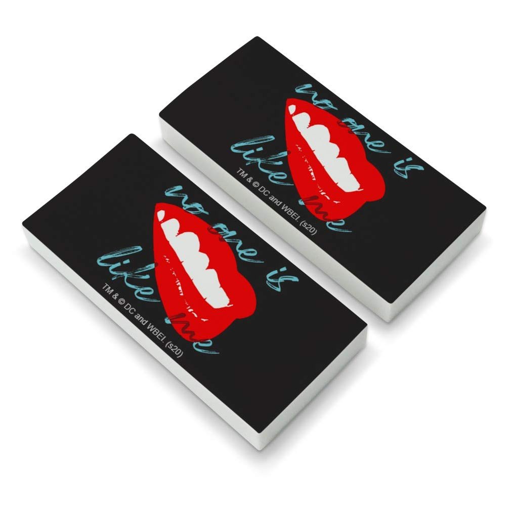 Birds of Prey Harley Quinn No One Like Me Eraser Set of 2
