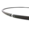 5/8" Adult Polypro Hula Hoop | Performance and Dance Hoop (Black Glitter, 32 Inch Diameter) view 2