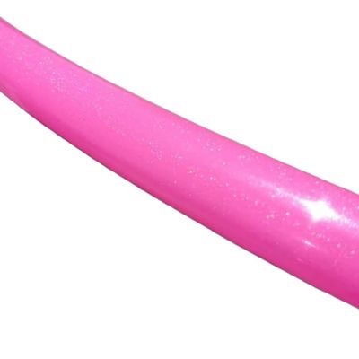5/8" Adult Polypro Hula Hoop | Performance and Dance Hoop (Starberry Glitter, 26 Inch Diameter)