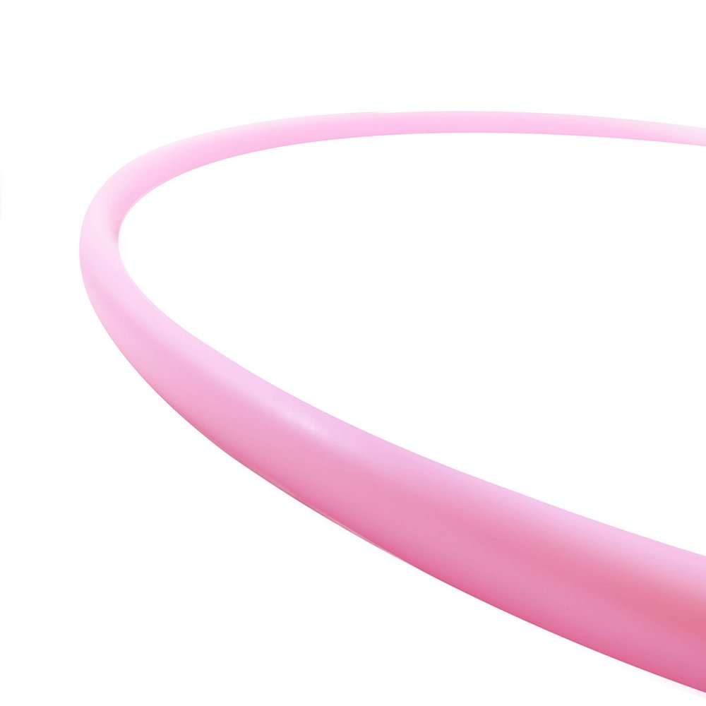 5/8" Adult Polypro Hula Hoop | Performance and Dance Hoop (Bubble Gum, 26 Inch Diameter)
