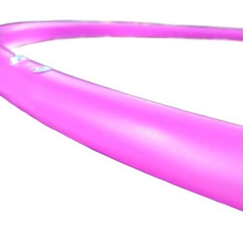 5/8" Adult Polypro Hula Hoop | Performance and Dance Hoop (Furious Fuchsia, 26 Inch Diameter)
