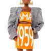 Barbie BMR1959 Doll - Matching Logo Top & Skirt with Blazer view 4