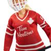 Tim Hortons Barbie Doll (12-inch Curvy) Collectible Wearing Hockey Uniform, with Stand and Certificate of Authenticity, for 6 Years and Up, Red view 3