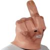 NECHARI Halloween Creepy Fingers Mask Novelty Middle Finger Party Full Head Cosplay Costume Latex Headgear(Finger) view 2