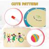 Floor Tom Drum 8 inch Gathering Club Carnival Colorful Percussion Instrument with 2 Mallets Music Drum for Child Special Christmas Birthday Gift (8 inch) view 4