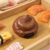 NUOBESTY Poop Car Remote Control Plastic Simulation Stool Toy Shit Poop Car with Spinning and Farting Action for Halloween April Fools Day Party Kids Child Toy view 3