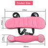 2Pack Boy and Girl Head Support for Car Seats,Ajustable Comfortable Pillow for Baby Child Tolddler Infant Pink and Grey view 3